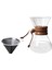 Strade Store Kahve Makinesi Üzerine Dökün Cam Carafe Filtre ile Kahve Damlatıcı Yeniden Kullanılabilir Filtre 400 ml (Yurt Dışından) 4