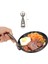 Biftek Sizzle Plate Restoran Tedarik 8 "/ 10" / 12 "ızgara Biftek Etler Için 12 Inç 3