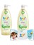 700 ml Şampuan 2'li + Uni Baby Aktif Islak Mendil 1