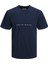 Jack & Jones Jorcopenhagen Tee Ss Crew Neck Noos Lacivert Erkek T-Shirt 12176780-Navy 1