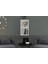 Kitaplikli Ikili Duvar Rafi Beyaz 35 cm DVR-1035 1