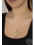 Union Swarovski Crystal Kadın 14 mm Gümüş Kolye 1