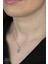 Union Swarovski Zirconia Kadın Melek Gümüş Kolye 1