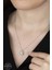 Union Swarovski Zirconia Kadın Octagon Gümüş Kolye 1