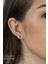 Union Swarovski Zirconia Kadın 1.68 Karat Tektaş Gümüş Küpe 1