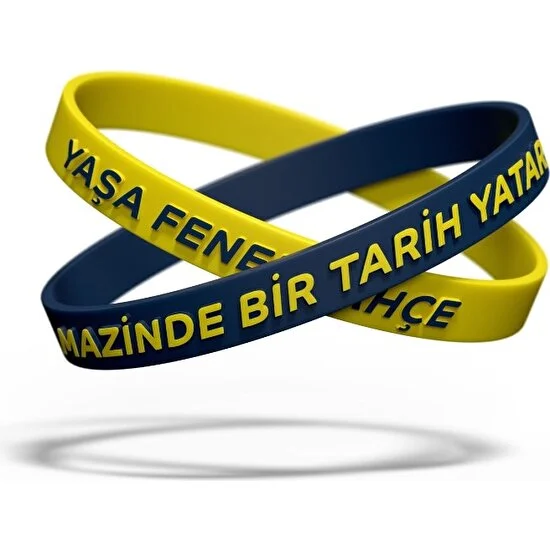 Fenerbahçe Lisanslı FB Bileklik FB-iç-içe-01-STD
