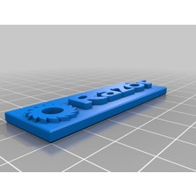 Aldım Geldi Razor Logo Anahtarlık Plastik Aparat