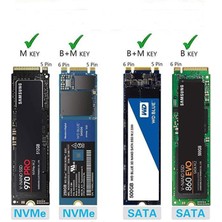 Shopfocus M2 SSD Kılıfı Nvme Muhafaza M.2 To USB Tip C 3.1 SSD  
 (Yurt Dışından)