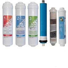 Aygün 6 Lı Kapalı Kasa Inline Flitre Seti