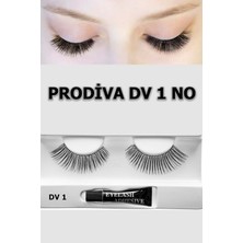 Prodiva  Dv 1 Model Bütün Takma Kirpik 10 Lu Paket