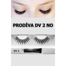 Prodiva Dv 2 Model Bütün Takma Kirpik 10 Lu Paket