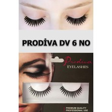 Prodiva Dv 6 Model Bütün Kirpik Takma Kirpik 10 Lu Paket