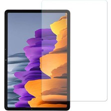 TahTicMer Samsung Galaxy Tab S6 T865 Kırılmaz Ekran Koruyucu Cam Tempered Glass 10.5 Inç Darbeye Dayanıklı