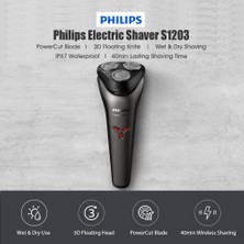 Philips S1203 3D Elektrikli Tıraş Makinesi (Yurt Dışından)