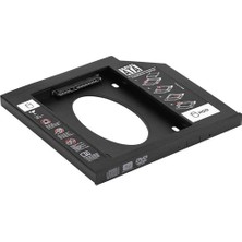 Maxgo 12.7mm Sata HDD Harddisk SSD Caddy Kızak Laptop Kutusu