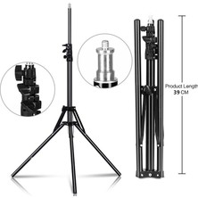 Dacare Slr Kameralar Için Katlanabilir Alüminyum Alaşımlı Ayaklı Tripod - 1/4 Vida Arabirim (Yurt Dışından)