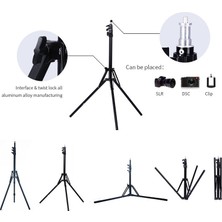 Dacare Slr Kameralar Için Katlanabilir Alüminyum Alaşımlı Ayaklı Tripod - 1/4 Vida Arabirim (Yurt Dışından)