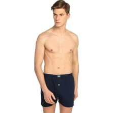 Tutku Düğmeli Erkek Boxer 3'lü Paket