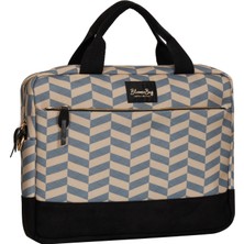 Bloominbag Smokey Chevron 15.6 Inç Laptop / Macbook Çantası