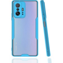 Caseart Xiaomi Mi 11T Kılıf Kamera Korumalı Colorful Kapak - Mavi