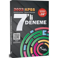 Doktrin Yayınları KPSS 2022 Genel Yetenek Genel Kültür Pdf Çözümlü 7 Deneme