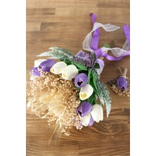 Yapay Çiçek Deposu Palace Yapay Gelin Çiçeği 2li Set
