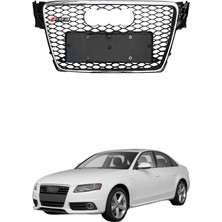 Karva Audi A4 Rs4 Kromlu Siyah Panjur 2008-2012