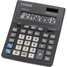 Citizen CDB1201-BK Büyük Boy Masaüstü Profesyonel Hesap Makinesi
