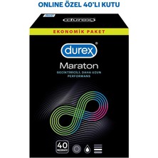 Durex Maraton 40'lı Geciktiricili Prezervatif