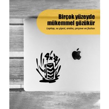 Stickrmarket | 4x4 Çamurlu Tekerlek | Araba Laptop Duvar Folyo Sticker (Siyah)