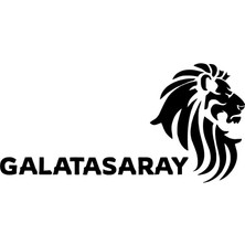Stickrmarket | Aslanlı Galatasaray | Araba Laptop Duvar Folyo Sticker (Siyah)