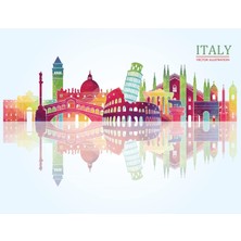 Webcenter Italya Tasarımlı Mdf Ahşap Poster