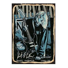Webcenter Nirvana Art Mdf POSTER 20 x 30 cm