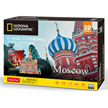 Cubic Fun Cubicfun National Geographic Saint Basil Katedrali 3D Puzzle 224