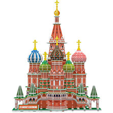 Cubic Fun Cubicfun National Geographic Saint Basil Katedrali 3D Puzzle 224