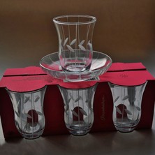 Paşabahçe 42191 Kesme  Dekor Çay Takımı