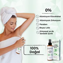 Mineroll Doğal Kristal Deodorant Sprey 150 ml + Ayak Koku Önleyici Kristal Deodorant Sprey 150ML