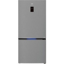 BEKO 683721 EI  NO FROST BUZDOLABI INOX 615 LİTRE NET