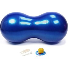 Leyaton Egzersiz Icin Fıstık Top Fasulye Top ( Mavi ) + Pompa