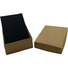 Paketleme Tezgahı Kraft Karton Kolye&bileklik&set Kutusu (Süngerli) 24 Adet