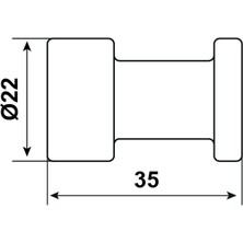 Hafele Abstract Tekli Askılık, Parlak Krom 580.93.000