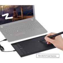 Ugee M708 Yükseltilmiş Grafik Çizim Tablet Kartı, Pilsiz (Yurt Dışından)