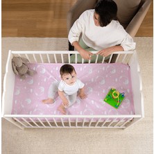 Babyness Bebek Oyun Parkı Yatağı Sıvı Geçirmez Leke Tutmaz Desenli Sünger Yatak