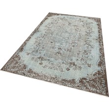 Sempati Halı Klasik Modern Vintage Eskitme El Dokuma Halı 174 x 270 cm F1396