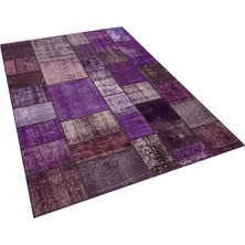 Sempati Halı Eşsiz Güzelliğe Sahip Patchwork El Dokuma Halı 160 x 230 cm 5916