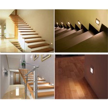 Blesiya Gömme LED Tuğla Işık Duvar Işık Pc Enerji Tasarrufu - Sıcak Beyaz E (Yurt Dışından)
