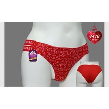 Papatya Kadın Yeni Yıla Özel Külot Kırmızı 4470-