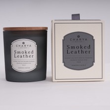 Charya Maison Smoked Leather 230 G Doğal ve Vegan Mum