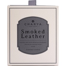 Charya Maison Smoked Leather 230 G Doğal ve Vegan Mum