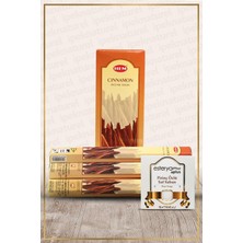 İpek Naturel Hem Cinnamon Tarçın Kokulu 6 Lı Tütsü ve Esterya Plus Sabun